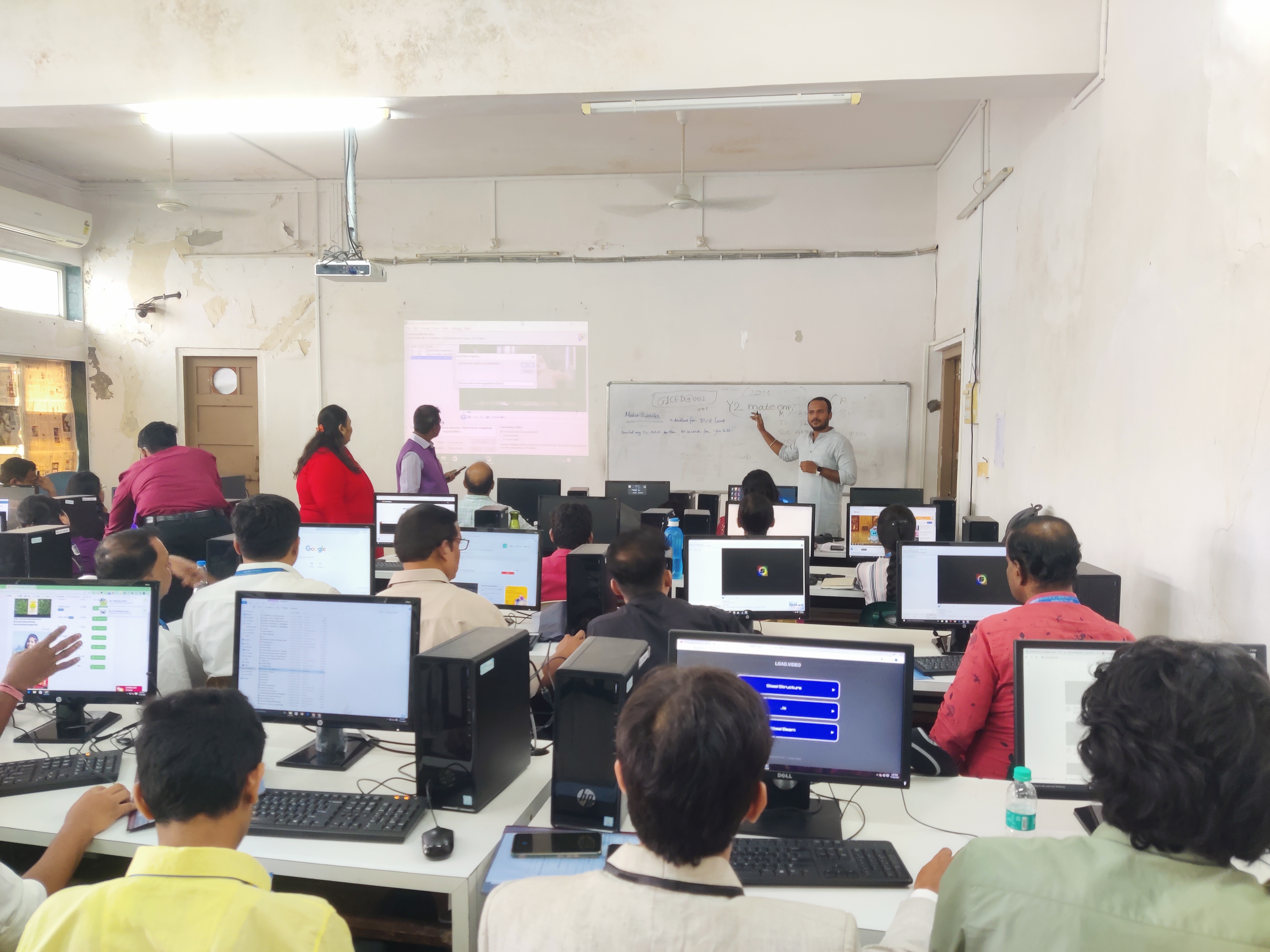 Computer lab training